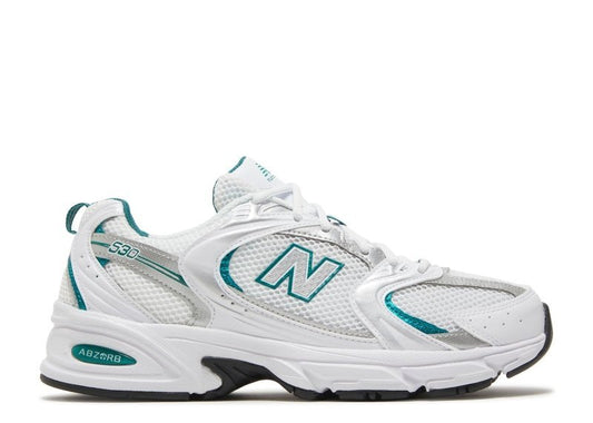 New Balance 530 White Silver Green